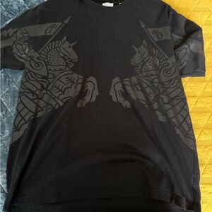 Burberry Black Knight Graphic Tee